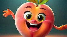 Apricot Enjoy Dance Party 💃 | Happy Fruit Fun Animation for Kids