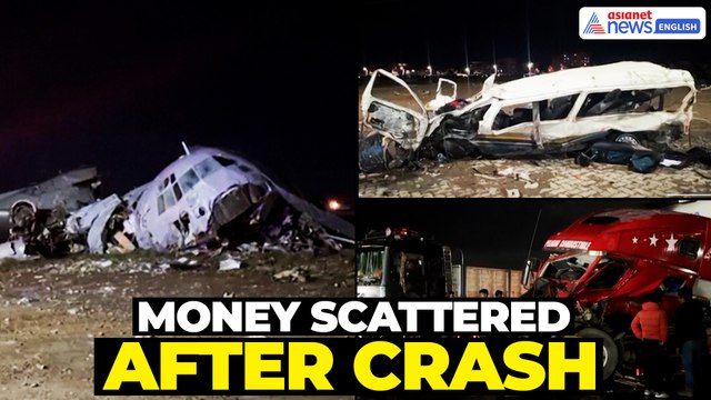Bolivia Plane Crash: Banknotes Scattered After Air Force Hercules Goes Down