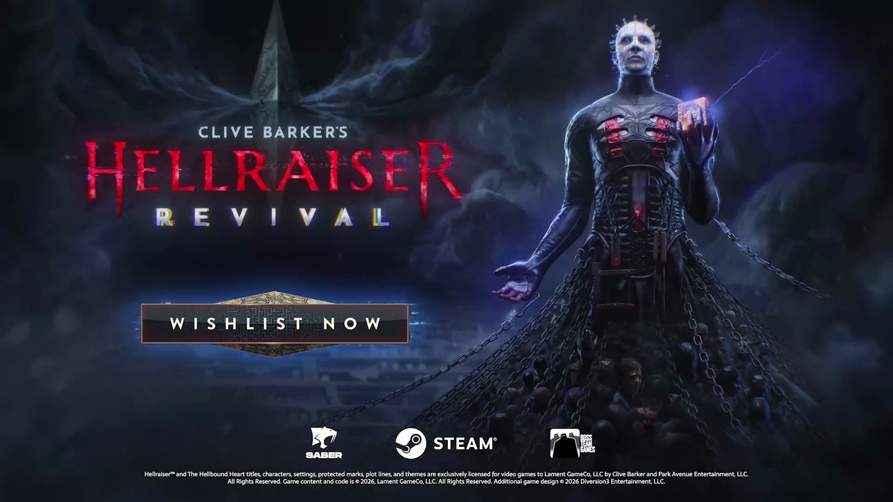 Clive Barker’s Hellraiser: Revival – Official Horror Game Trailer (2026) | Pinhead Returns