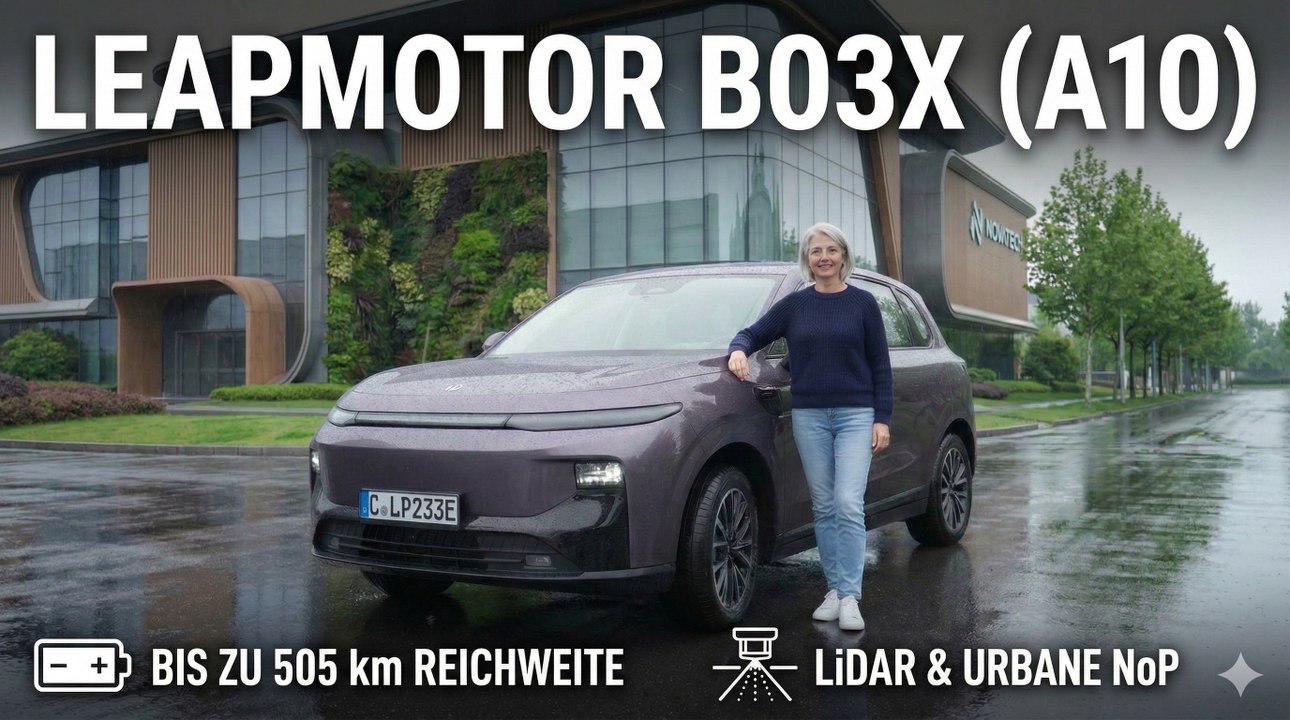 2026 Leapmotor B03X (A10) – Günstiger EV mit Hightech