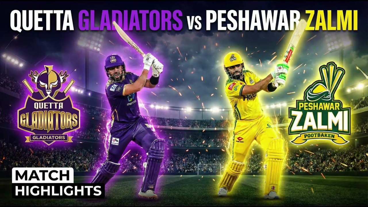 Quetta Gladiators vs Peshawar Zalmi | Match 17 Full Highlights | HBL PSL Season 1 (2016) | Full Match HD