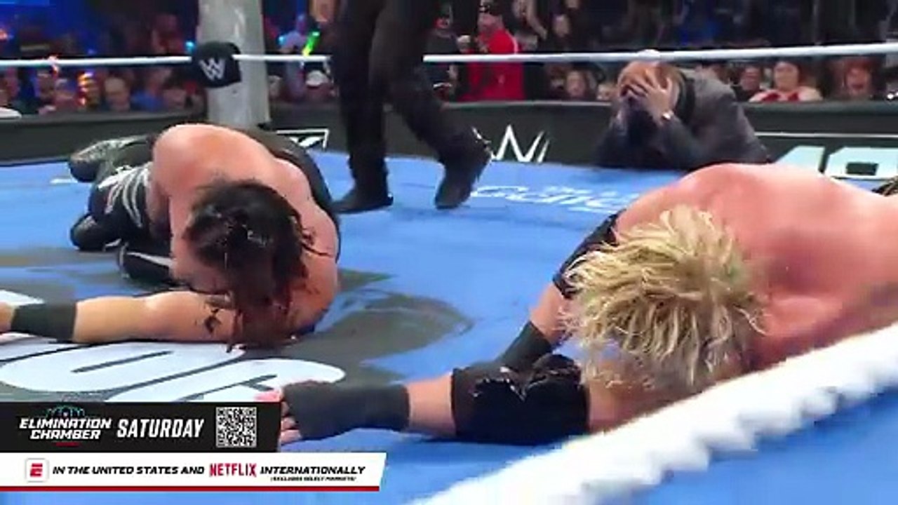 WWE SMACKDAWN 27 FEBRUARY 2026 JOCOB FATU VS LOGAN PAUL FULL MATCH