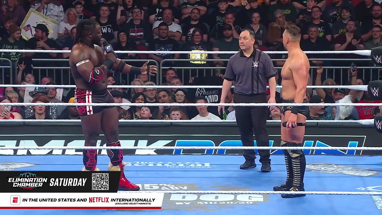 WWE SMACKDAWN 27 FEBRUARY 2026 OBA FEMI VS THE MIZ FULL MATCH