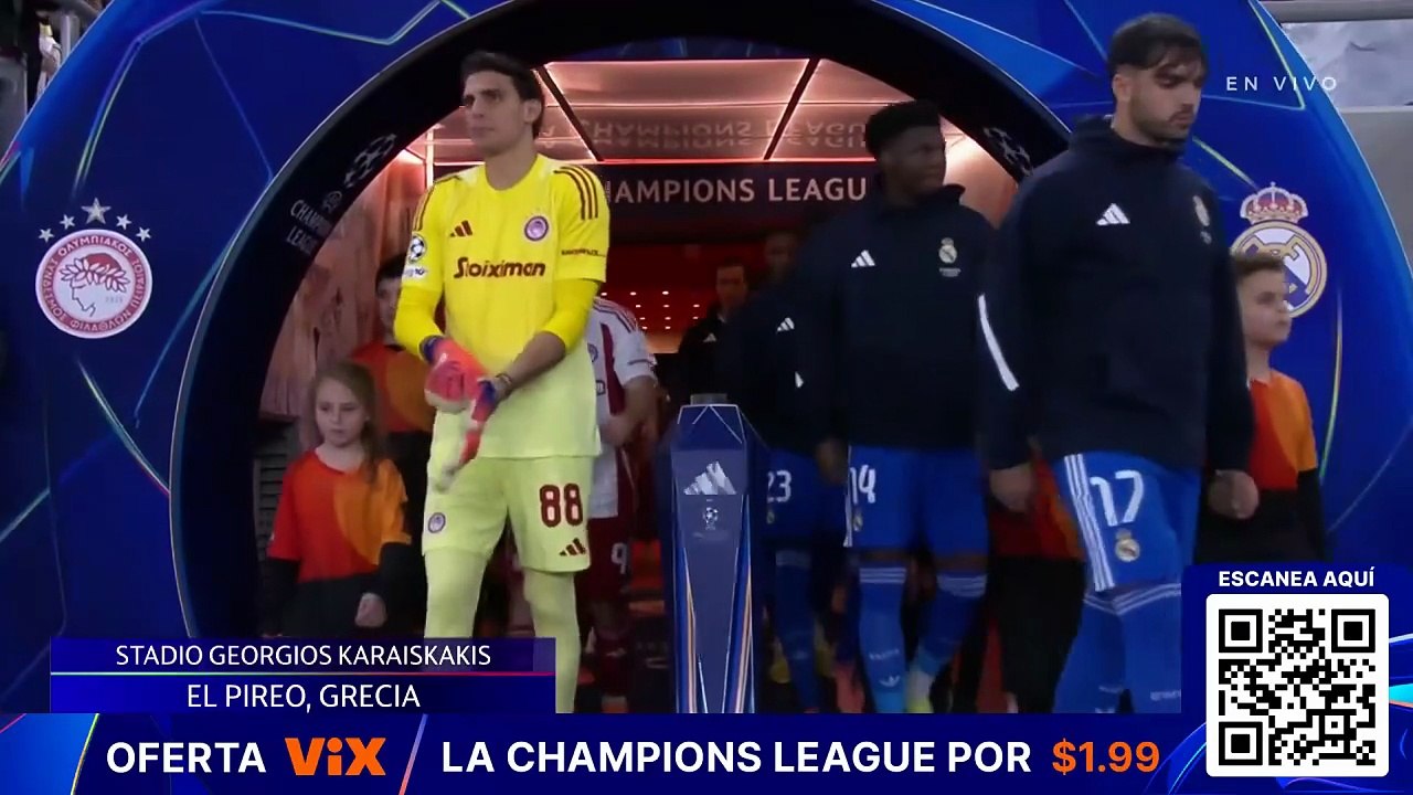 26/11/2025 Olympiacos F.C.- Real Madrid (3-4) Champions League