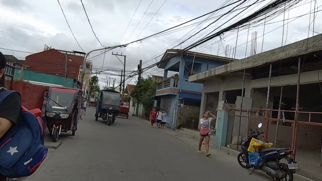 Lonely Ambience on P. Burgos Street in Rosario, Cavite, Philippines