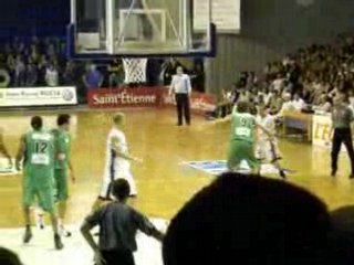 St-Etienne- Besancon 1/2 finale aller PO Pro B