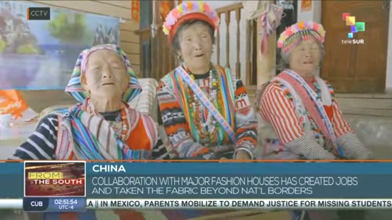 In China, women from the Dulong ethnic group are combining their textile tradition with contemporary fashion to promote economic growth in their village. More details in the following report.