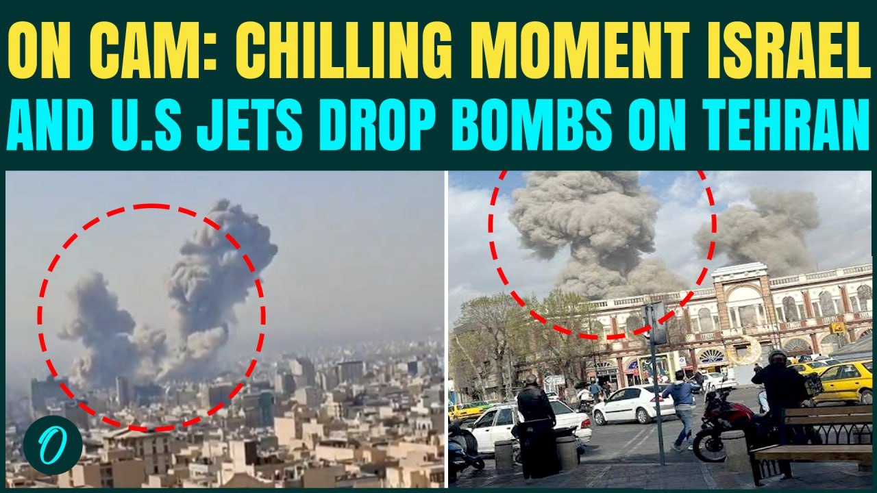 U.S-Israel ATTACK Iran: CHILLING Moment Tehran Bombed | Explosions Rocks Iranian Capital | VIDEOS