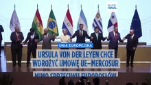 Mercosur. Von der Leyen wdroży kontrowersyjną umowę handlową pomimo sprzeciwu posłów do PE