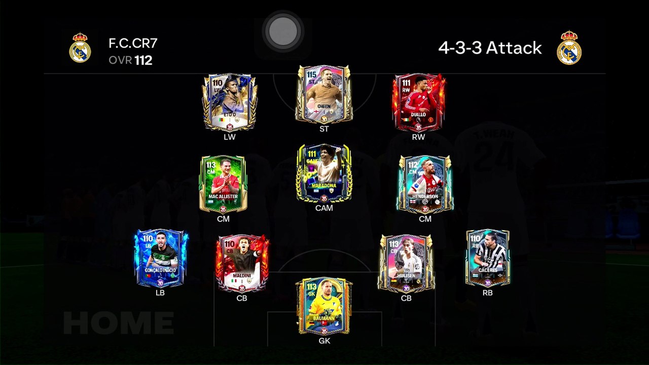 EA Sports FC 25 Mobile | Manager Mode Division Rivals | FC CR7 3-0 Win vs Sabi.Cuyyyyii