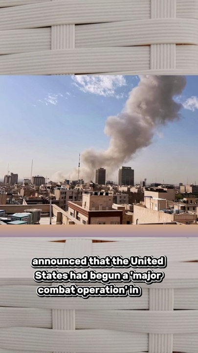 Trump says US has begun ‘major combat operations’ in Iran after Israel launches strikes