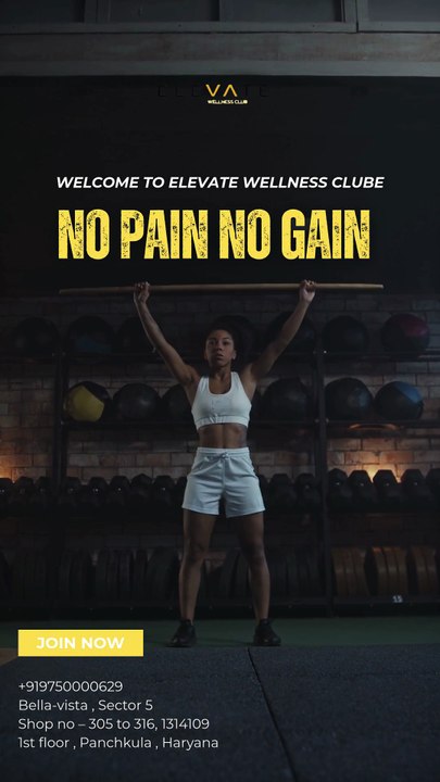 Transform Your Fitness Journey at Elevate Wellness Club | Best Gym in Panchkula