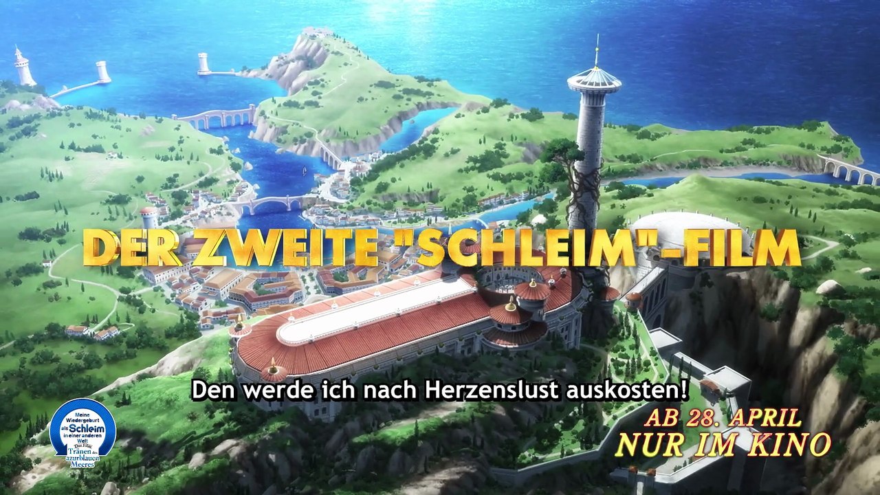 Meine Wiedergeburt als Schleim in einer anderen Welt - Der Film: Tränen des azurblauen Meers - Trailer (Deutsche UT) HD