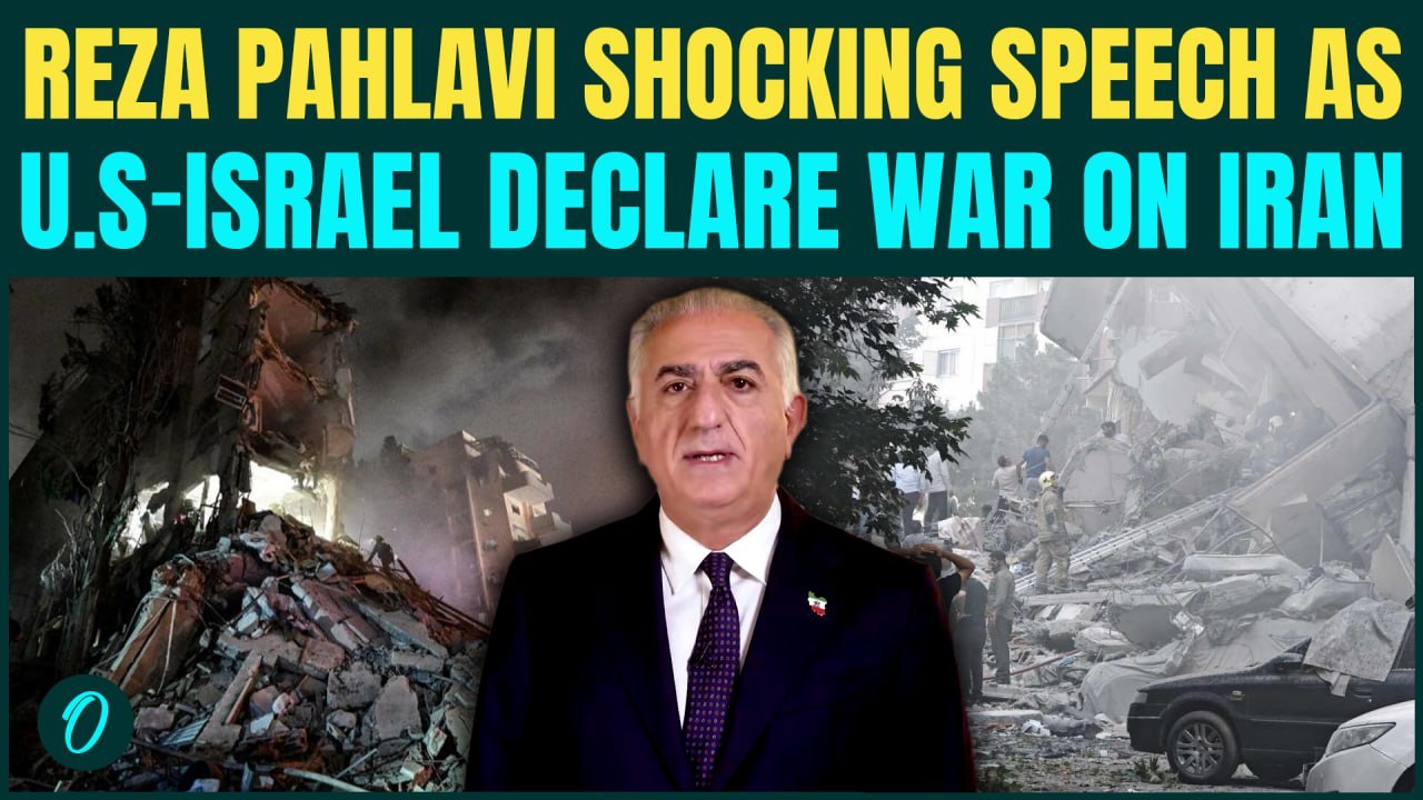 US Iran BREAKING: Reza Pahlavi’s SHOCKING Message to Iranians As Trump-Netanyahu BOMB Govt Building