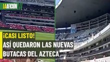 Así luce el Estadio Azteca tras los nuevos avances en su remodelación | FOTOS