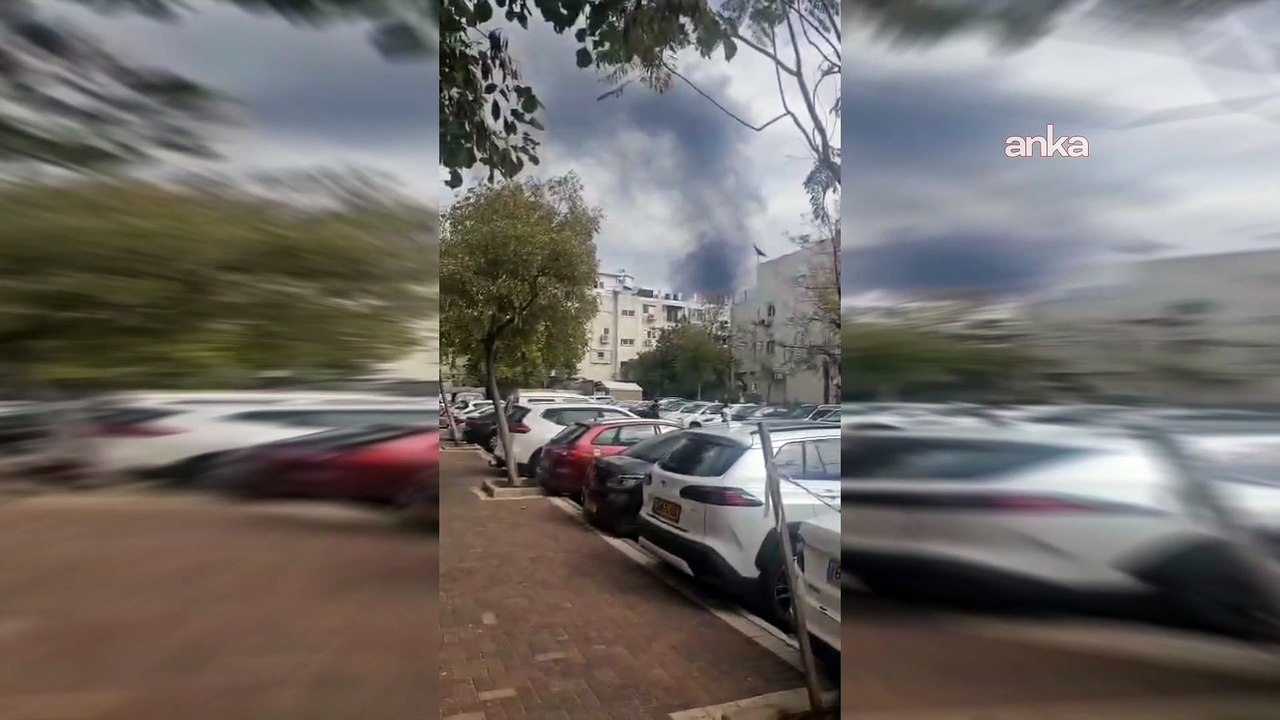İran'dan İsrail'e misilleme füzeleri