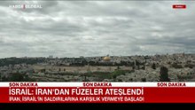 İran füzeleri Kudüs’e ulaştı: İsrail’in Demir Kubbe sistemi harekete geçti