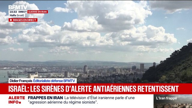 Israël: les sirènes d'alerte antiaériennes retentissent