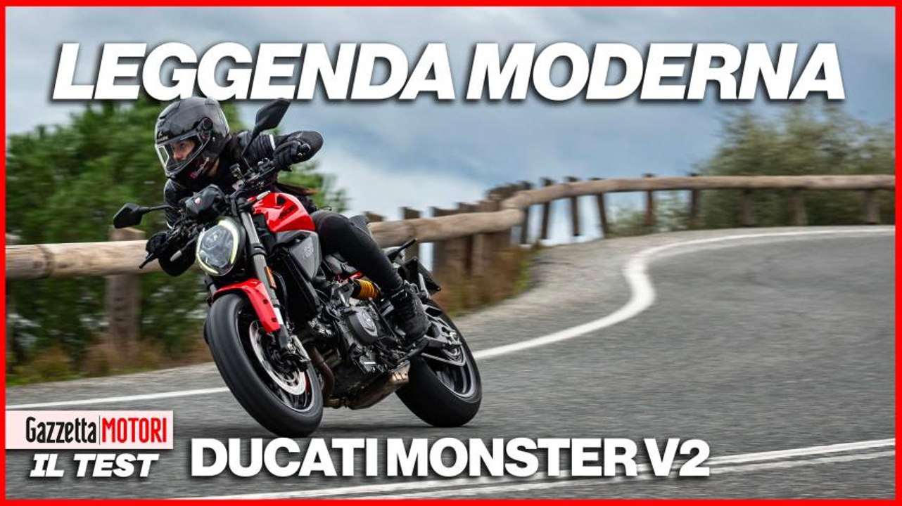Ducati Monster V2 2026: il ritorno della leggerezza che accende il piacere di guida