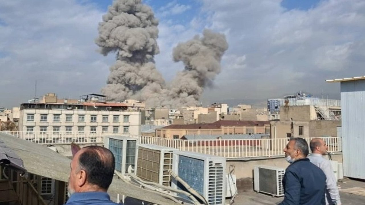 Video: Explosions rock Tehran as US-Israel launch strikes at 30 locations