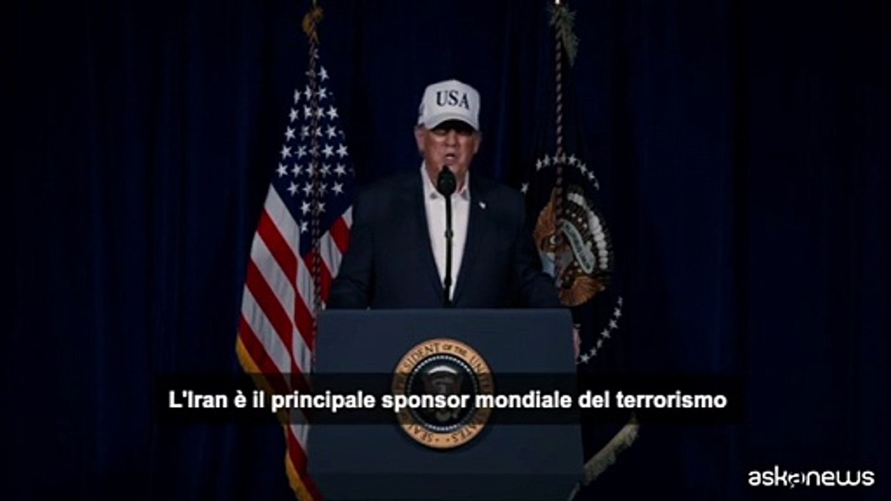 Trump: l'Iran non potrà mai avere un'arma nucleare