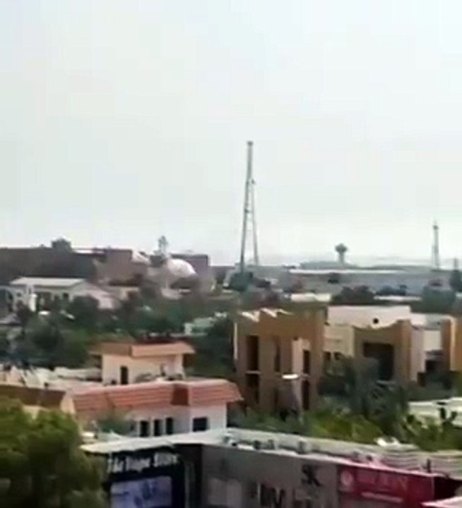 الانفجار في ابو ظبي