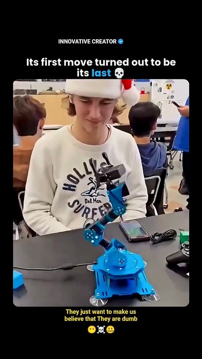 AI Robot Turn Off Itself - First Decision turned into last Decision 😳