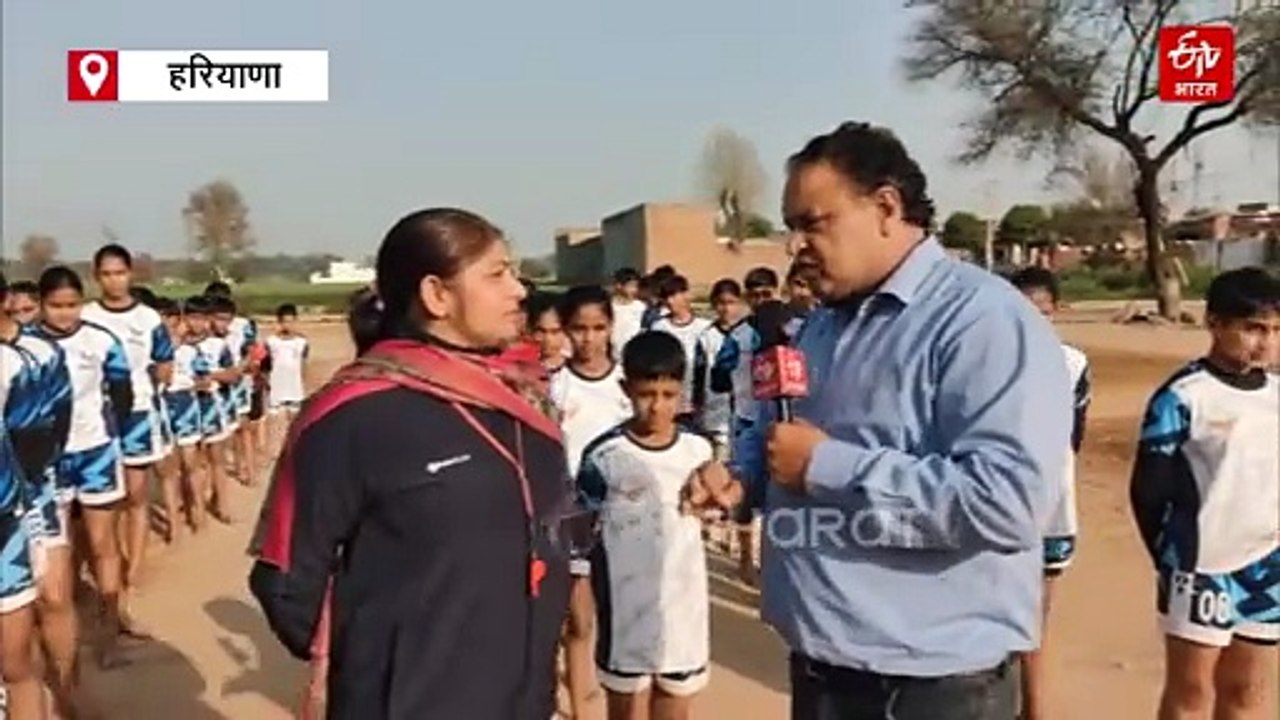 कोच मंजू ढांडा ने हिसार के डाया गांव को बनाया कबड्डी का गढ़, 80 से ज्यादा बेटियां कर रही प्रैक्टिस, 30 से ज्यादा जीत चुकी मेडल