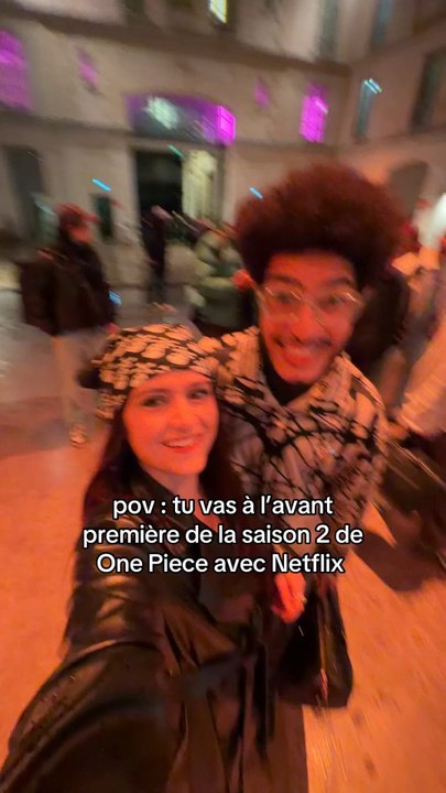 L’avant première de la saison 2 de One Piece à Paris ! 🏴‍☠️