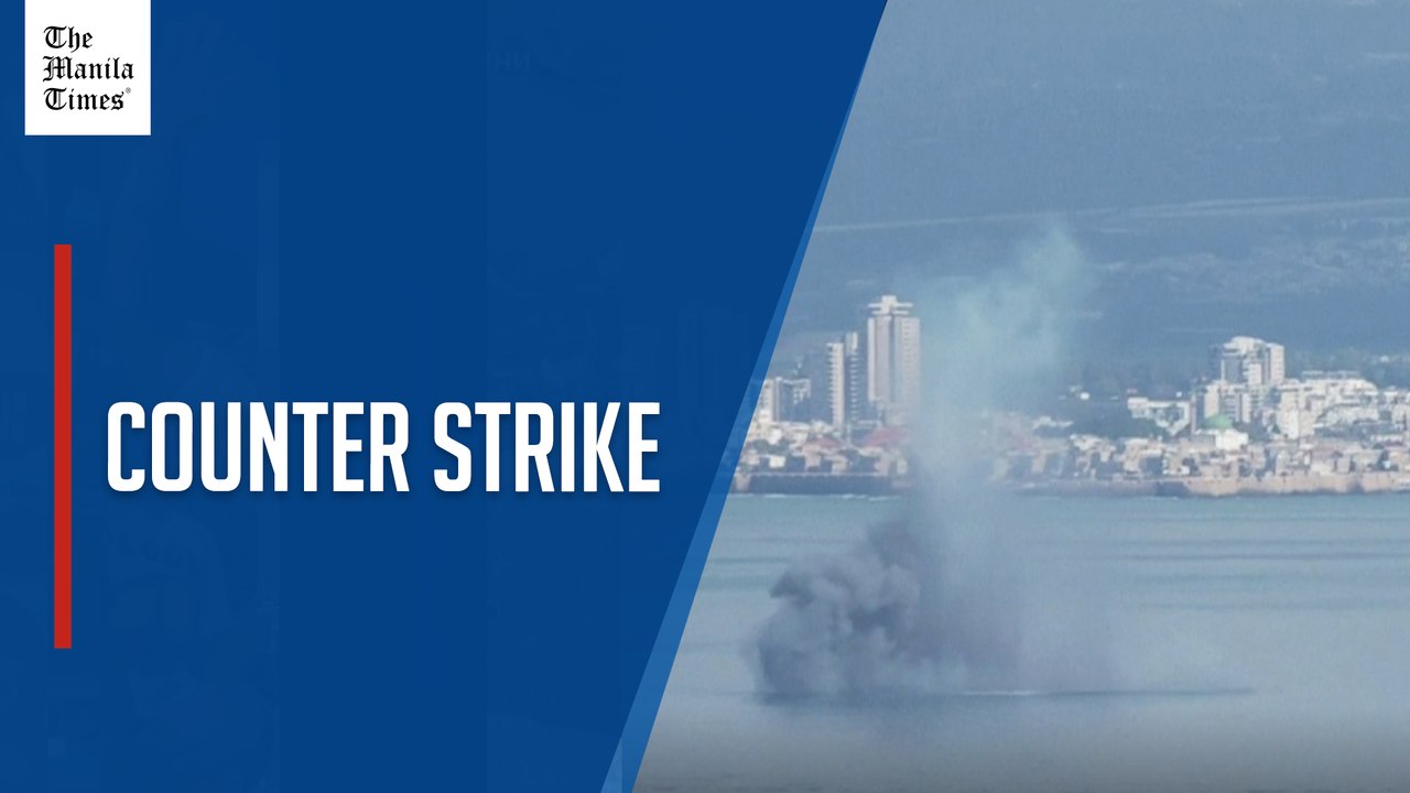 Israeli defense systems intercept retaliatory Iranian missiles over Haifa