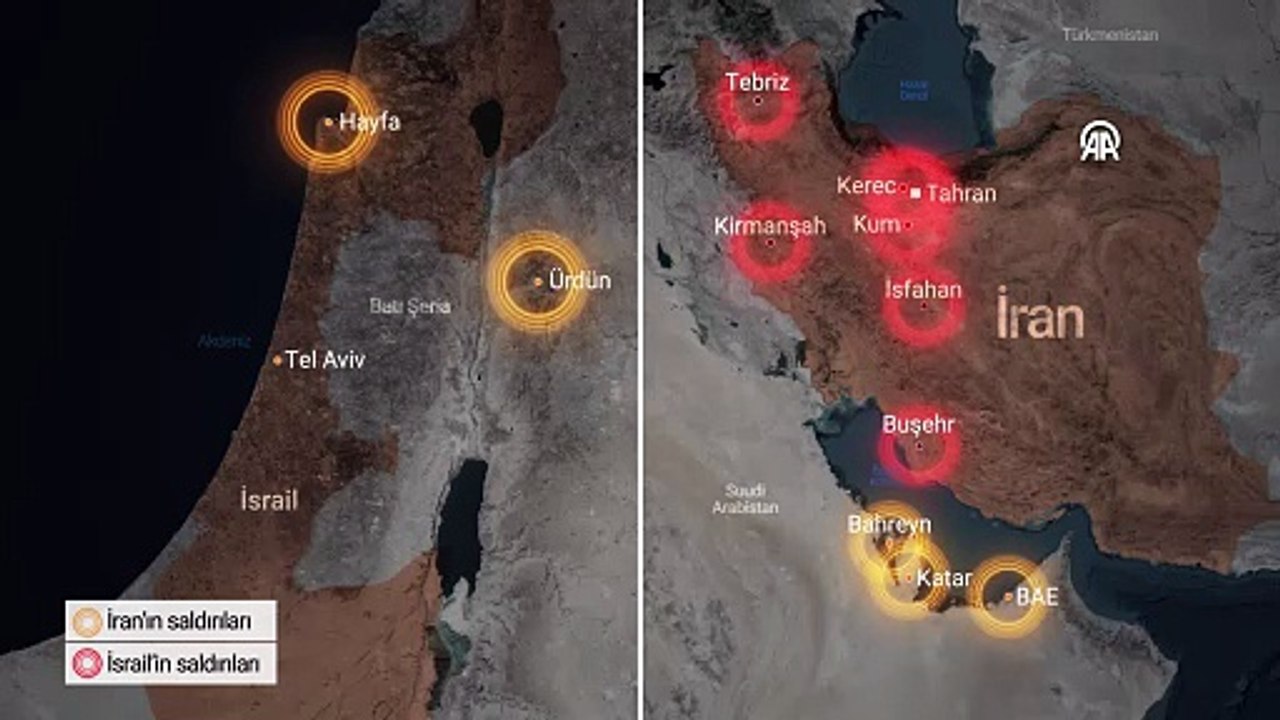 İsrail-İran arasında karşılıklı saldırılar