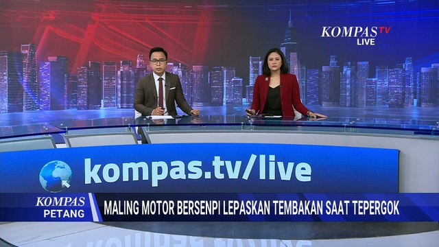 Aksi Curanmor Bersenpi, Pelaku Lepaskan Tembakan Usai Kepergok Warga | KOMPAS PETANG
