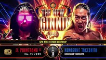 El Phantasmo (c) vs. Konosuke Takeshita - NJPW World Television Title Match: NJPW THE NEW BEGINNING USA (2/27/2026)