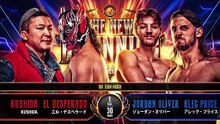 El Desperado & KUSHIDA vs. Alec Price & Jordan Oliver: NJPW THE NEW BEGINNING USA (2/27/2026)