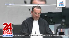 Atty. Kaufman, ikinuwento sa pagdinig ang naging usapan nila ni FPRRD | 24 Oras Weekend