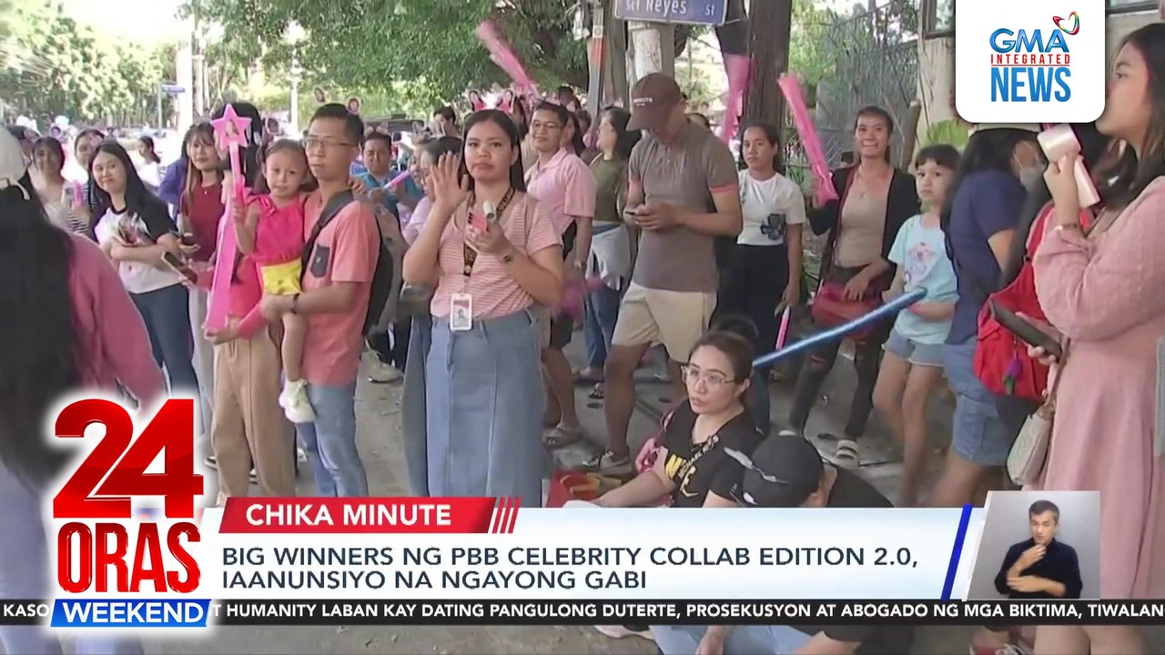 PBB Celebrity Collab 2.0 big winners, iaanunsiyo ngayong gabi | 24 Oras Weekend