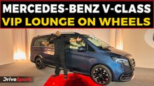Mercedes-Benz V-Class Walkaround 🔥 Ultra Luxury MPV | Interior, Features, Price & Comfort Review