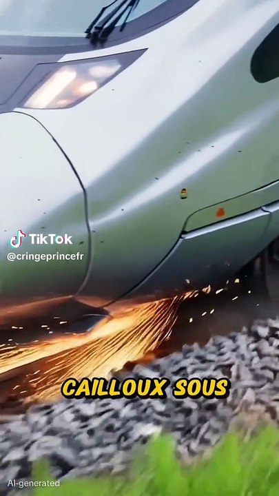 À quoi servent les cailloux sous les rails des trains ? #CapCut #musique #train