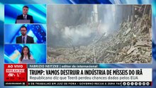 Trump promete destruir indústria de mísseis do Irã