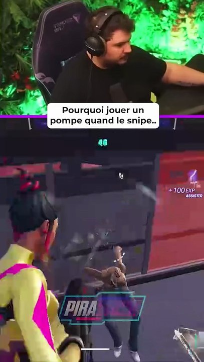 Pourquoi jouer un pompe quand le snipe..