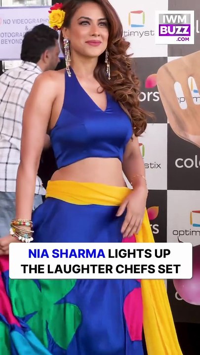 Nia Sharma spotted on the Laughter Chefs set for the shoot and the vibe just got louder. Glam on point, energy unmatched… looks like a fun episode is loading.