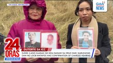 #DuterteSaICC — Ilang kaanak ng mga nasawi sa Drug War, nabuhayan daw ng loob matapos ang Confirmation of Charges hearing | 24 Oras Weekend