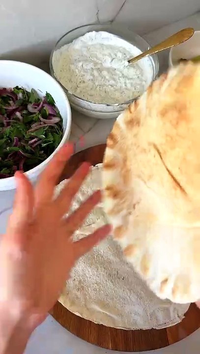 Easy Lebanese Beef Wrap – 15-Minute Lazy Dinner with Kofta & Tzatziki