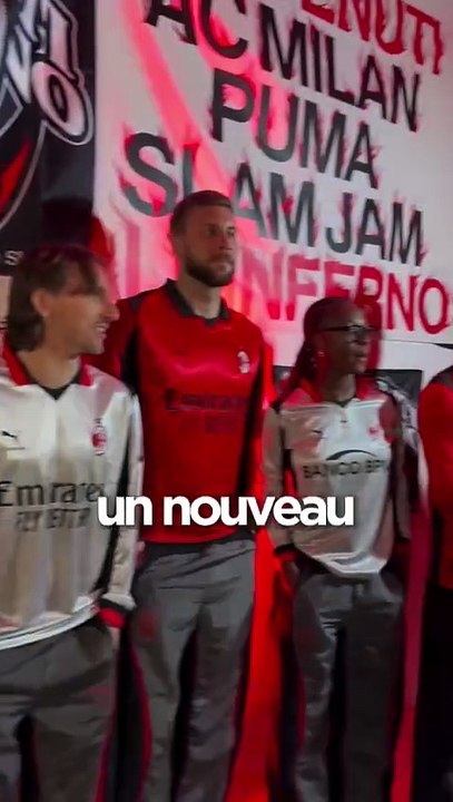 L'AC Milan a sorti un nouveau maillot collab