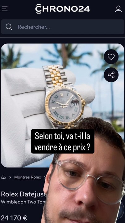 À ce prix, elle part cette #rolex ?