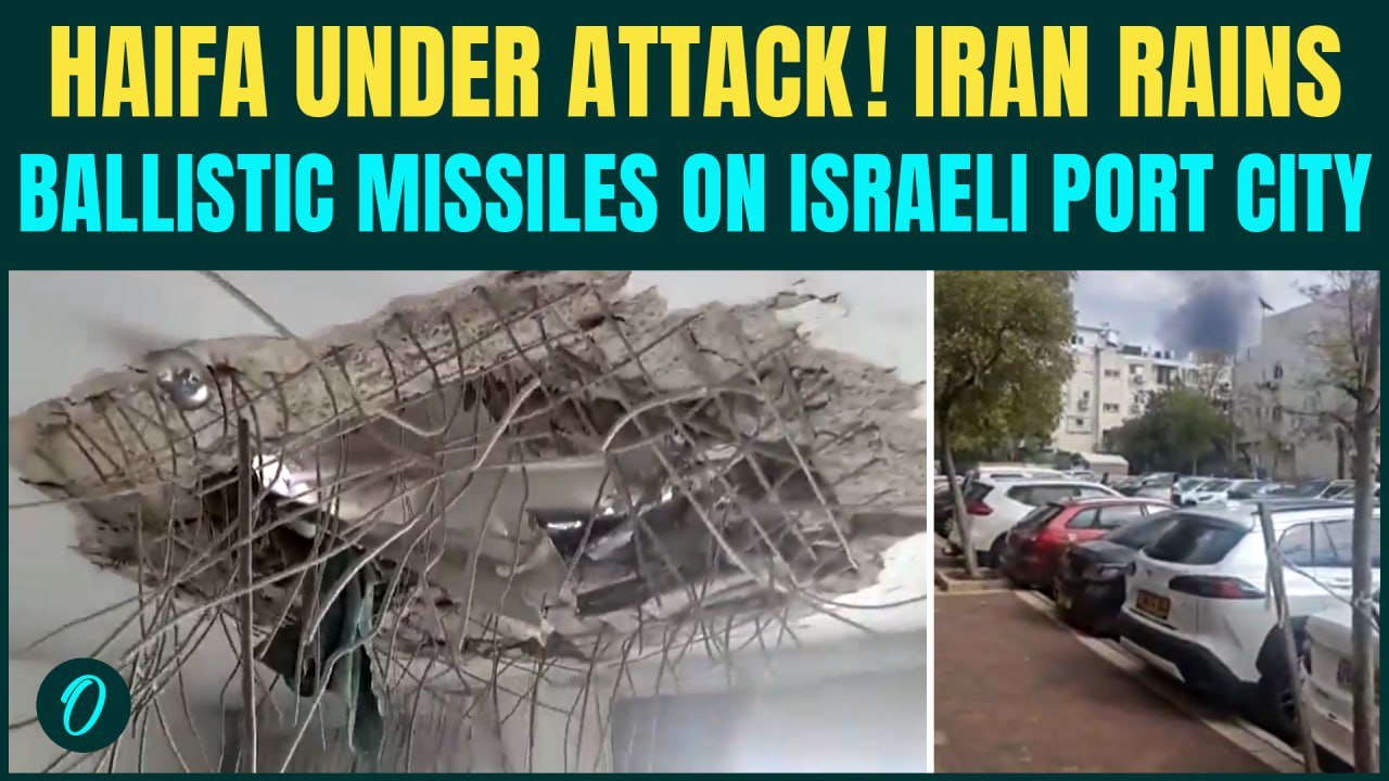 Iran BOMBS Haifa BREAKING: Ballistic Missiles POUND Israel’s Port City | CHILLING Aftermath VIDEOS
