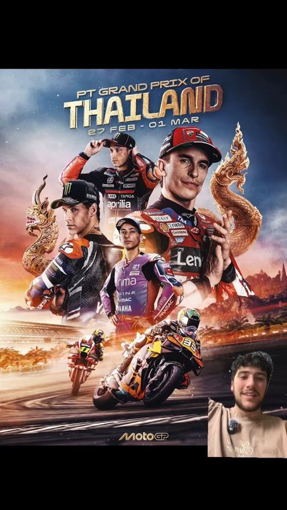 Début de saison de folie à Buriram ! 🇹🇭Aujourd’hui, Pedro Acosta remporte le premier sprint 2026 de MotoGP, après un duel énorme contre Marc Márquez 😱💥.Pole pour Bezzecchi mais chute qui change tout 🏁💨.