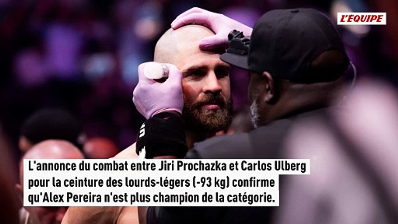 Alex Pereira abandonne sa ceinture des lourds-légers et pourrait affronter Jon Jones ou Ciryl Gane chez les lourds - MMA - UFC
