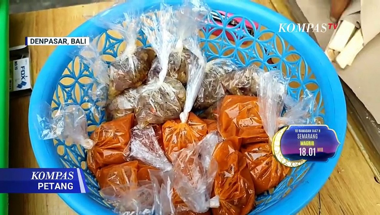 Ikan Bakar Asap Jadi Menu Favorit Buka Puasa di Bali | KOMPAS PETANG