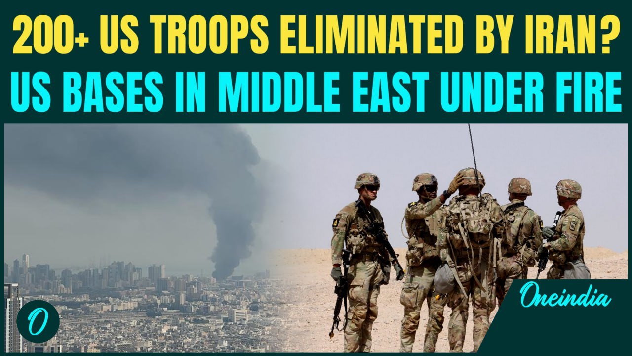 Iran ELIMINATES 200+ US Troops Across Bases in Middle East? UAE, Saudi Arabia, Jordan Under Attack